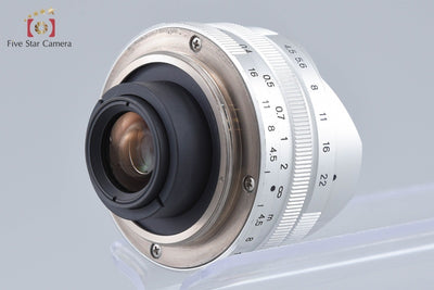 【中古】Voigtlander フォクトレンダー SUPER WIDE-HELIAR 15mm f/4.5 Aspherical シルバー L39 ライカスクリューマウント