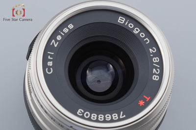[Used] CONTAX Carl Zeiss Biogon 28mm f/2.8 T*