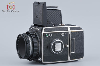 【中古】ZENZA BRONICA ゼンザブロニカ EC ブラック + Nikon NIKKOR-P.C 75mm f/2.8
