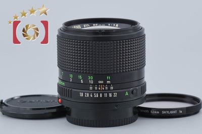 【中古】Canon キヤノン New FD 85mm f/1.8