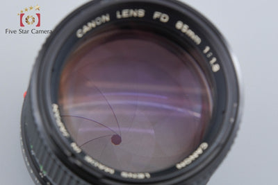 【中古】Canon キヤノン New FD 85mm f/1.8