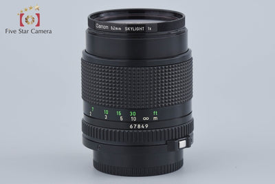 【中古】Canon キヤノン New FD 85mm f/1.8