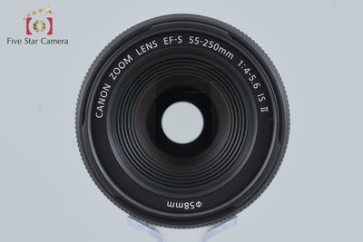 【中古】Canon キヤノン EF-S 55-250mm f/4-5.6 IS II