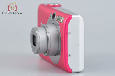 [Used] Canon IXY Digital 110 IS Red Compact Digital Camera with Original Box