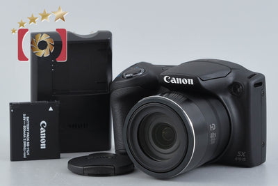 【中古】Canon キヤノン PowerShot SX410 IS ブラック コンパクトデジタルカメラ