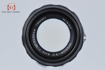 [Used] Nikon NIKKOR-S.C Auto 50mm f/1.4