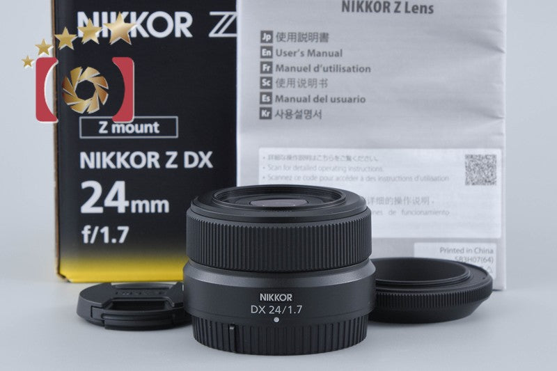 【中古】Nikon ニコン NIKKOR Z DX 24mm f/1.7 元箱付き