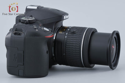 【中古】Nikon ニコン D5300 AF-P 18-55 VR レンズキット ブラック
