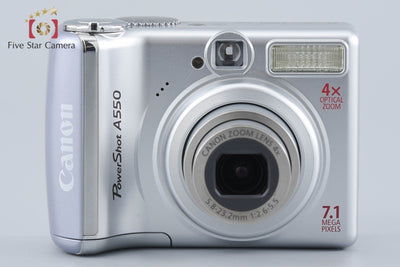 [Used] Canon PowerShot A550 Compact Digital Camera