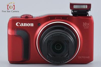 【中古】Canon キヤノン PowerShot SX710 HS レッド コンパクトデジタルカメラ