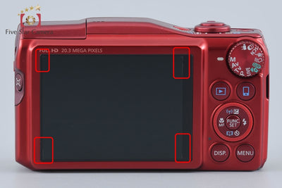 【中古】Canon キヤノン PowerShot SX710 HS レッド コンパクトデジタルカメラ