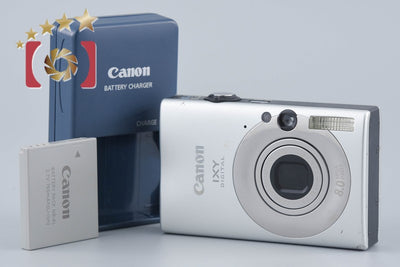 [Used] Canon IXY Digital 20 IS Silver Compact Digital Camera