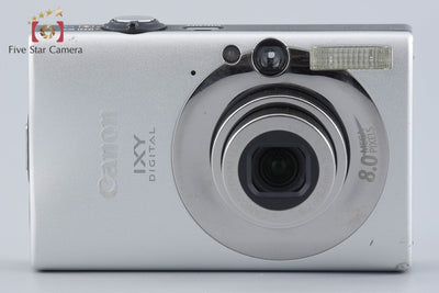[Used] Canon IXY Digital 20 IS Silver Compact Digital Camera