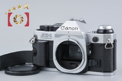 【中古】Canon キヤノン AE-1 PROGRAM シルバー フィルム一眼レフカメラ