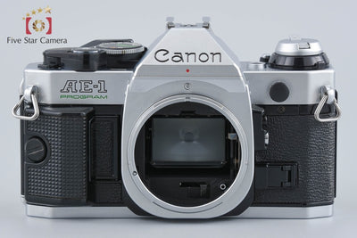 【中古】Canon キヤノン AE-1 PROGRAM シルバー フィルム一眼レフカメラ