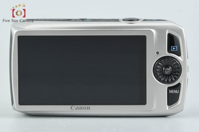 【中古】Canon キヤノン IXY 30S シルバー コンパクトデジタルカメラ 元箱付き