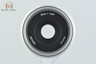 [Used] Nikon Ai-S NIKKOR 45mm f/2.8 P Silver