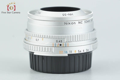 [Used] Nikon Ai-S NIKKOR 45mm f/2.8 P Silver