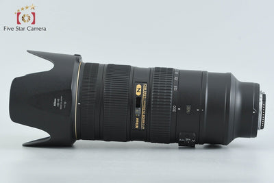 【中古】Nikon ニコン AF-S NIKKOR 70-200mm f/2.8 G II ED VR