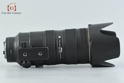 【中古】Nikon ニコン AF-S NIKKOR 70-200mm f/2.8 G II ED VR