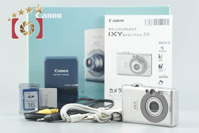 [Used] Canon IXY Digital 55 Compact Digital Camera with Original Box