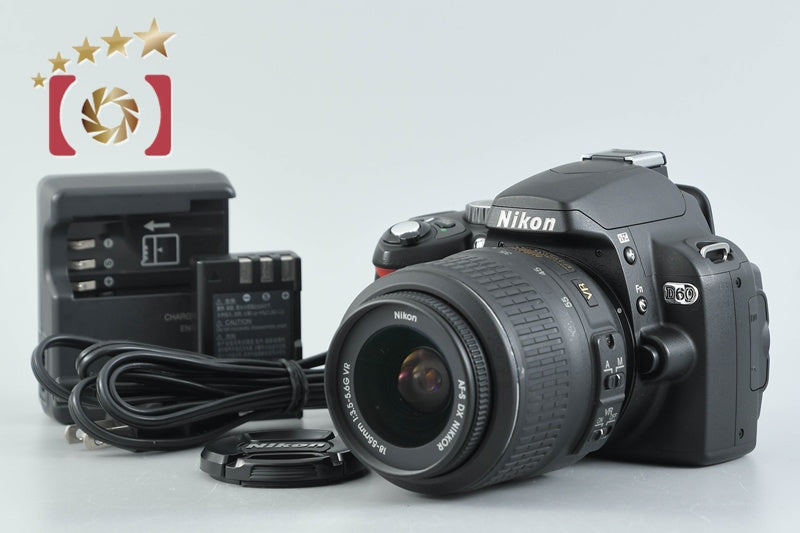 [Used] Nikon D60 18-55mm Lens Kit, Low Shutter Count