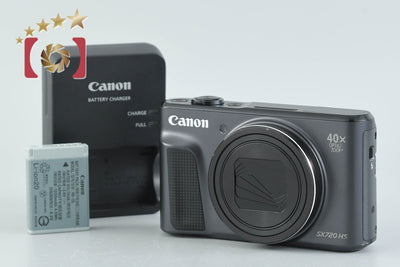 [Used] Canon PowerShot SX720 HS Black Compact Digital Camera