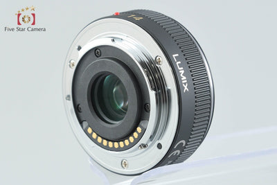 [Used] Panasonic LUMIX G 14mm f/2.5 ASPH. H-H014