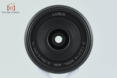 [Used] Panasonic LUMIX G 14mm f/2.5 ASPH. H-H014