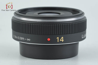 [Used] Panasonic LUMIX G 14mm f/2.5 ASPH. H-H014