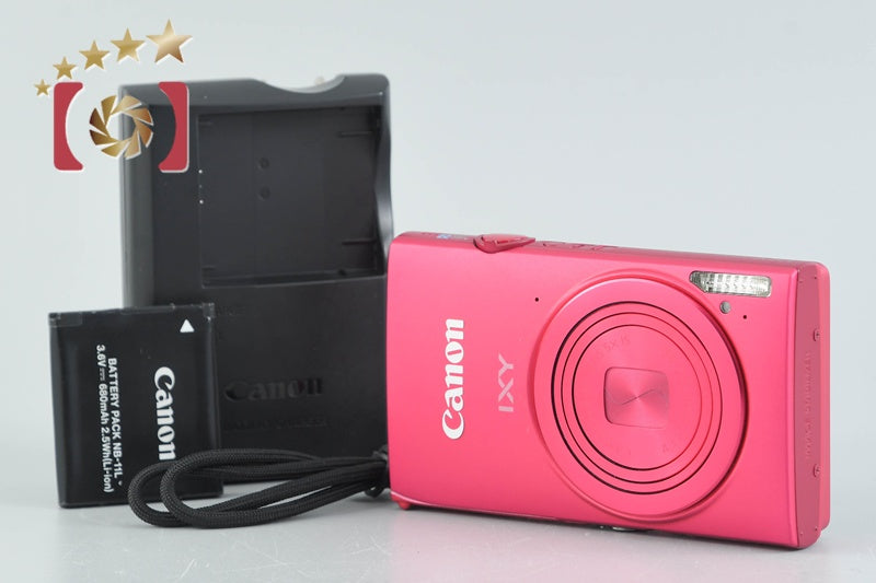 Used: Canon IXY 420F Red Compact Digital Camera