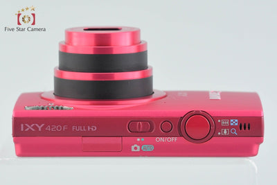 Used: Canon IXY 420F Red Compact Digital Camera