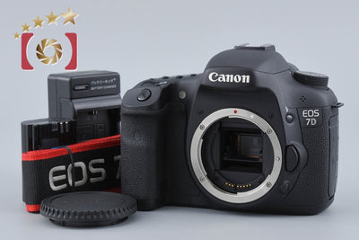 [Used] Canon EOS 7D Digital SLR Camera, Low Shutter Count