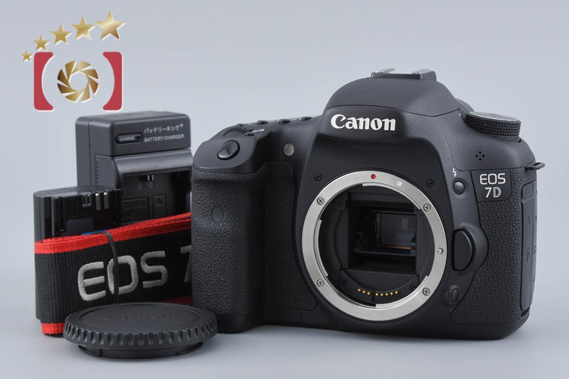 [Used] Canon EOS 7D Digital SLR Camera, Low Shutter Count