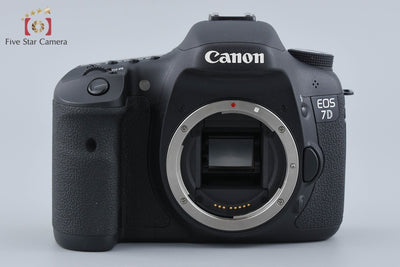 [Used] Canon EOS 7D Digital SLR Camera, Low Shutter Count