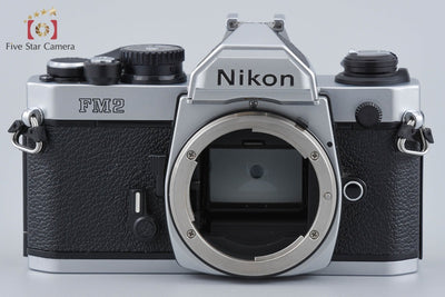[Used] Nikon New FM2 Late Model Silver Film SLR Camera
