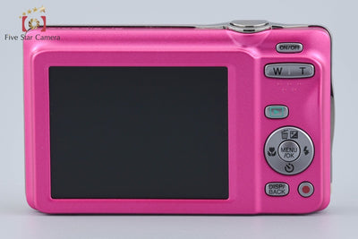 【中古】FUJIFILM 富士フイルム FINEPIX JX500 ピンク コンパクトデジタルカメラ