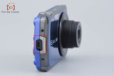 [Used] CASIO EXILIM EX-Z330 Blue Compact Digital Camera