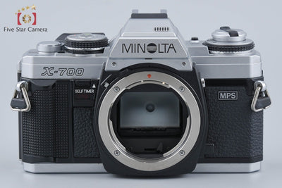 [Used] MINOLTA X-700 Silver Film SLR Camera
