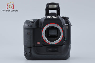 【中古】PENTAX ペンタックス K10D + SMC DA 18-55mm f/3.5-5.6 AL + D-BG2 バッテリーグリップ シャッター回数僅少