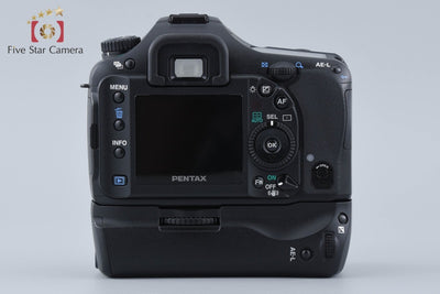 【中古】PENTAX ペンタックス K10D + SMC DA 18-55mm f/3.5-5.6 AL + D-BG2 バッテリーグリップ シャッター回数僅少