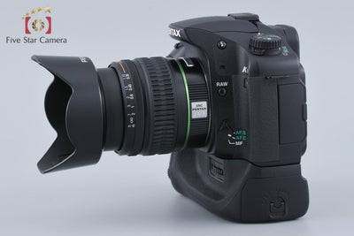 【中古】PENTAX ペンタックス K10D + SMC DA 18-55mm f/3.5-5.6 AL + D-BG2 バッテリーグリップ シャッター回数僅少