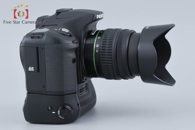 【中古】PENTAX ペンタックス K10D + SMC DA 18-55mm f/3.5-5.6 AL + D-BG2 バッテリーグリップ シャッター回数僅少