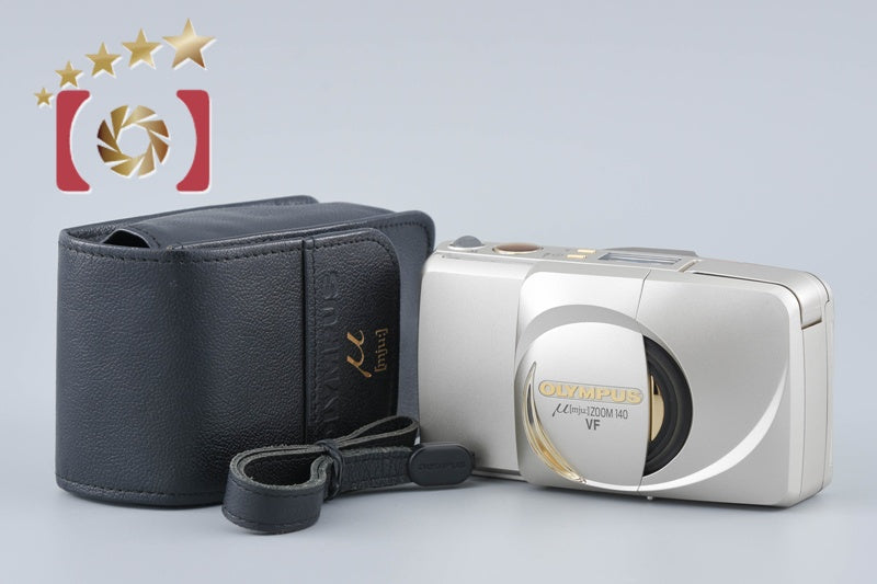 【中古】OLYMPUS オリンパス μ[mju:] ZOOM 140 VF コンパクトフィルムカメラ