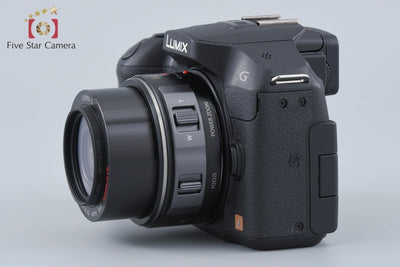 [Used] Panasonic LUMIX DMC-G6 Black + LUMIX G X VARIO 14-42mm f/3.5-5.6 ASPH. POWER O.I.S. H-PS14042, low shutter count