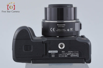 [Used] Panasonic LUMIX DMC-G6 Black + LUMIX G X VARIO 14-42mm f/3.5-5.6 ASPH. POWER O.I.S. H-PS14042, low shutter count