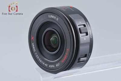 [Used] Panasonic LUMIX DMC-G6 Black + LUMIX G X VARIO 14-42mm f/3.5-5.6 ASPH. POWER O.I.S. H-PS14042, low shutter count