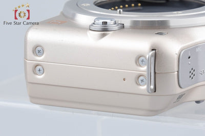 Used: Panasonic LUMIX DMC-GF5 Champagne Gold Mirrorless Interchangeable Lens Camera, Low Shutter Count
