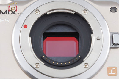 Used: Panasonic LUMIX DMC-GF5 Champagne Gold Mirrorless Interchangeable Lens Camera, Low Shutter Count