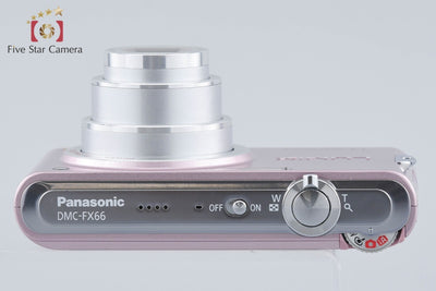 [Used] Panasonic LUMIX DMC-FX66 Sweet Pink Compact Digital Camera